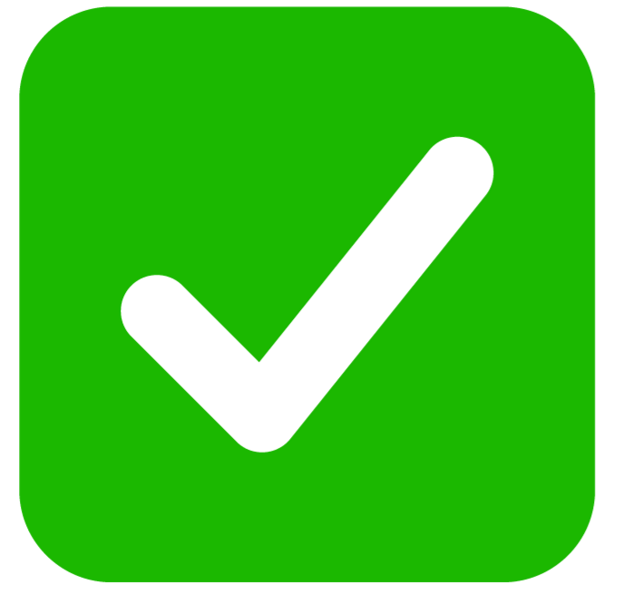 checkmark