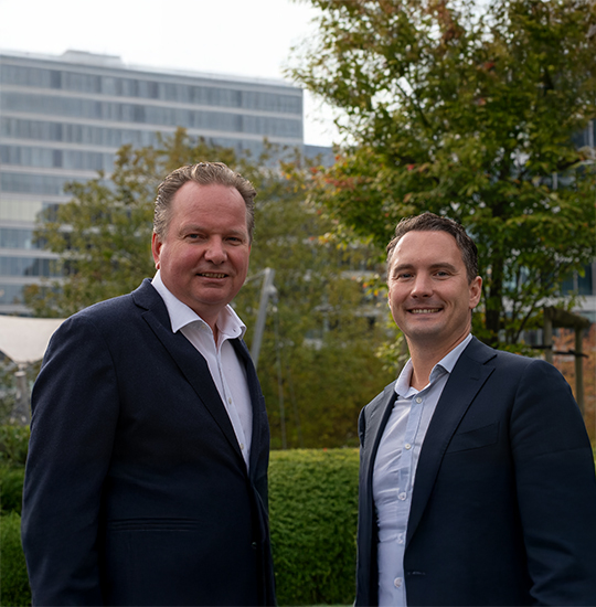 Alexander Veithen (left) & Dave Vanhaute (right)