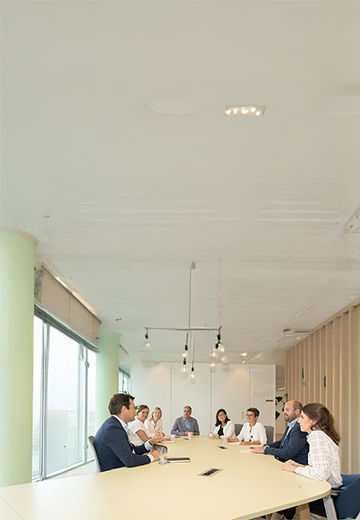 People & Workforce colleagues working around a table