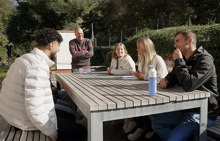 People working together in a workshop