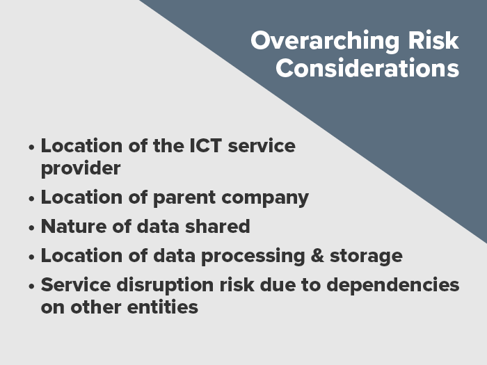 Risk Considerations